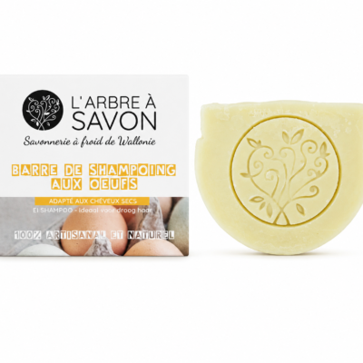 Shampoing Solide aux Oeufs