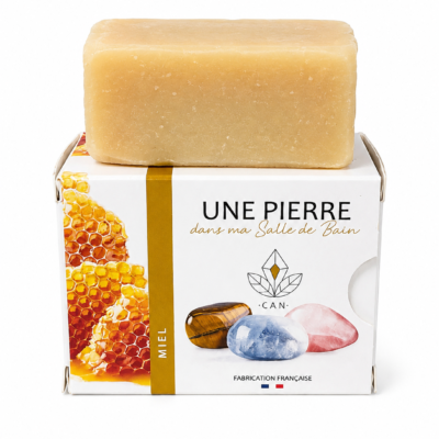 Savon au miel + pierre minérale